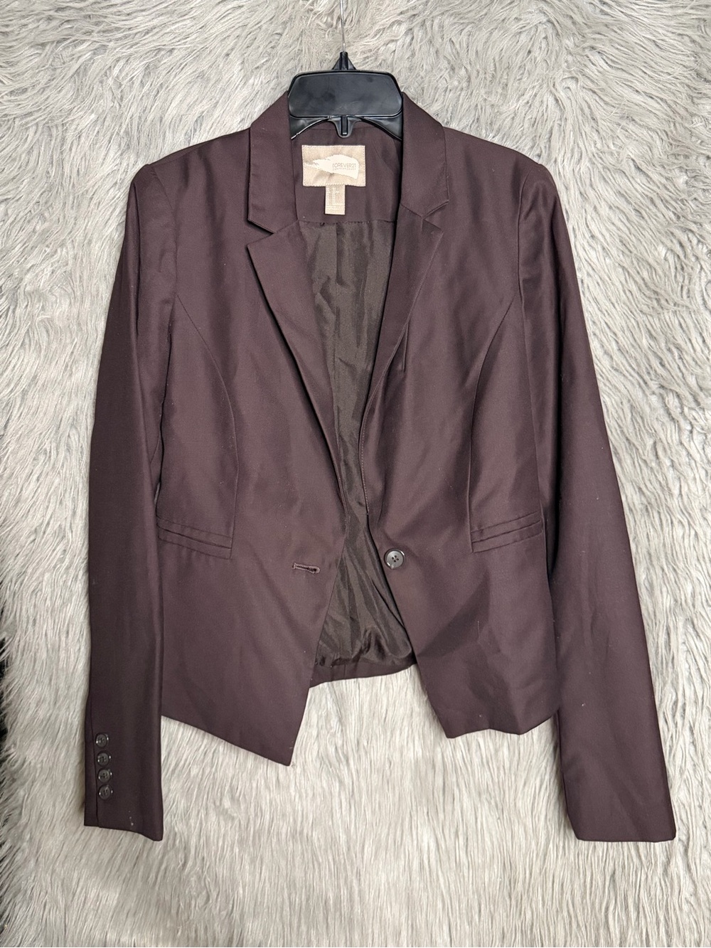 Women's Brown Tailored Blazer